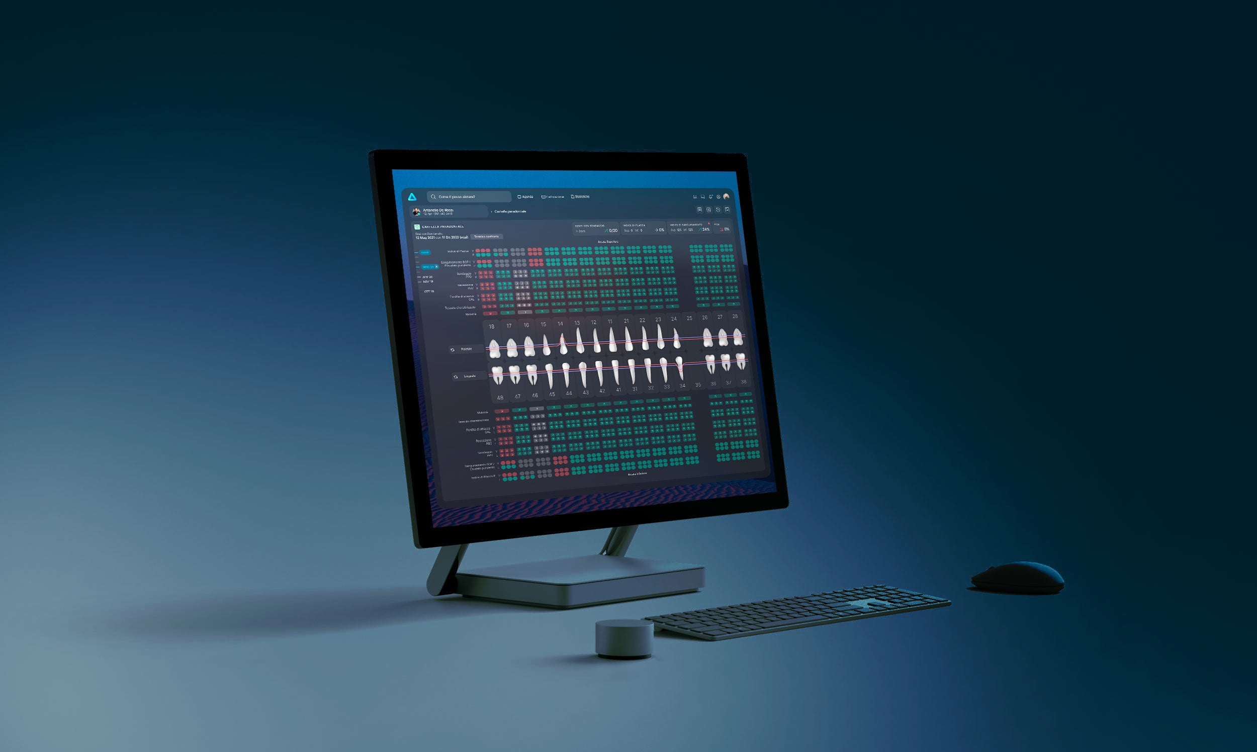 alfred software gestionale odontogramma