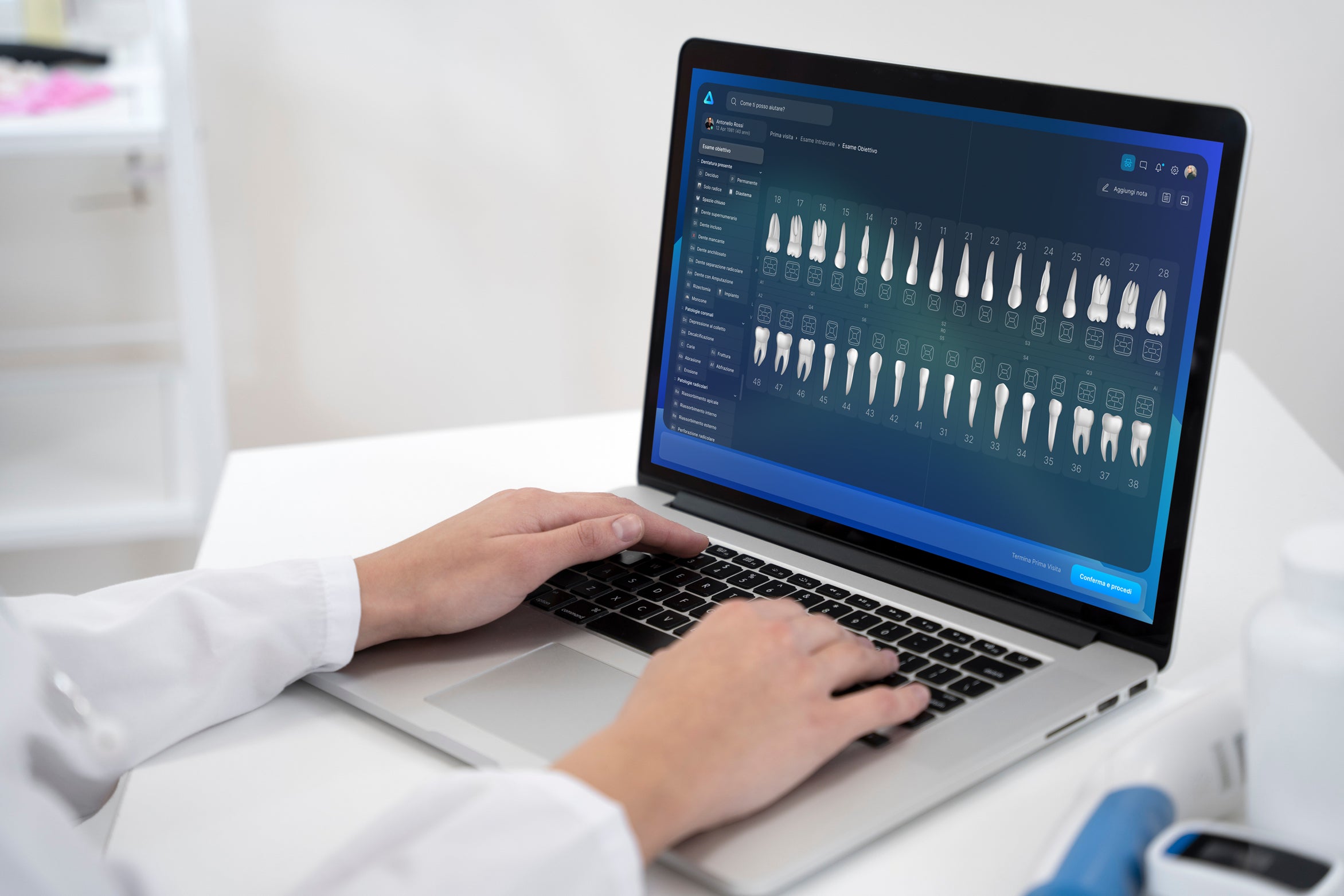 alfred odontogramma software gestionale per lo studio dentistico